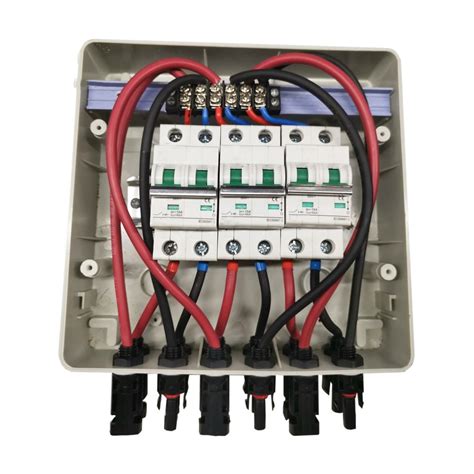 dc distribution box for solar|DC Circuit Breaker Box .